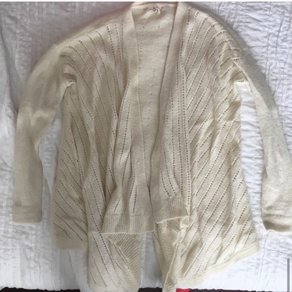 *DONATING SOON* LOFT Lou & Grey Flowy Open Sweater - Picture 7 of 8